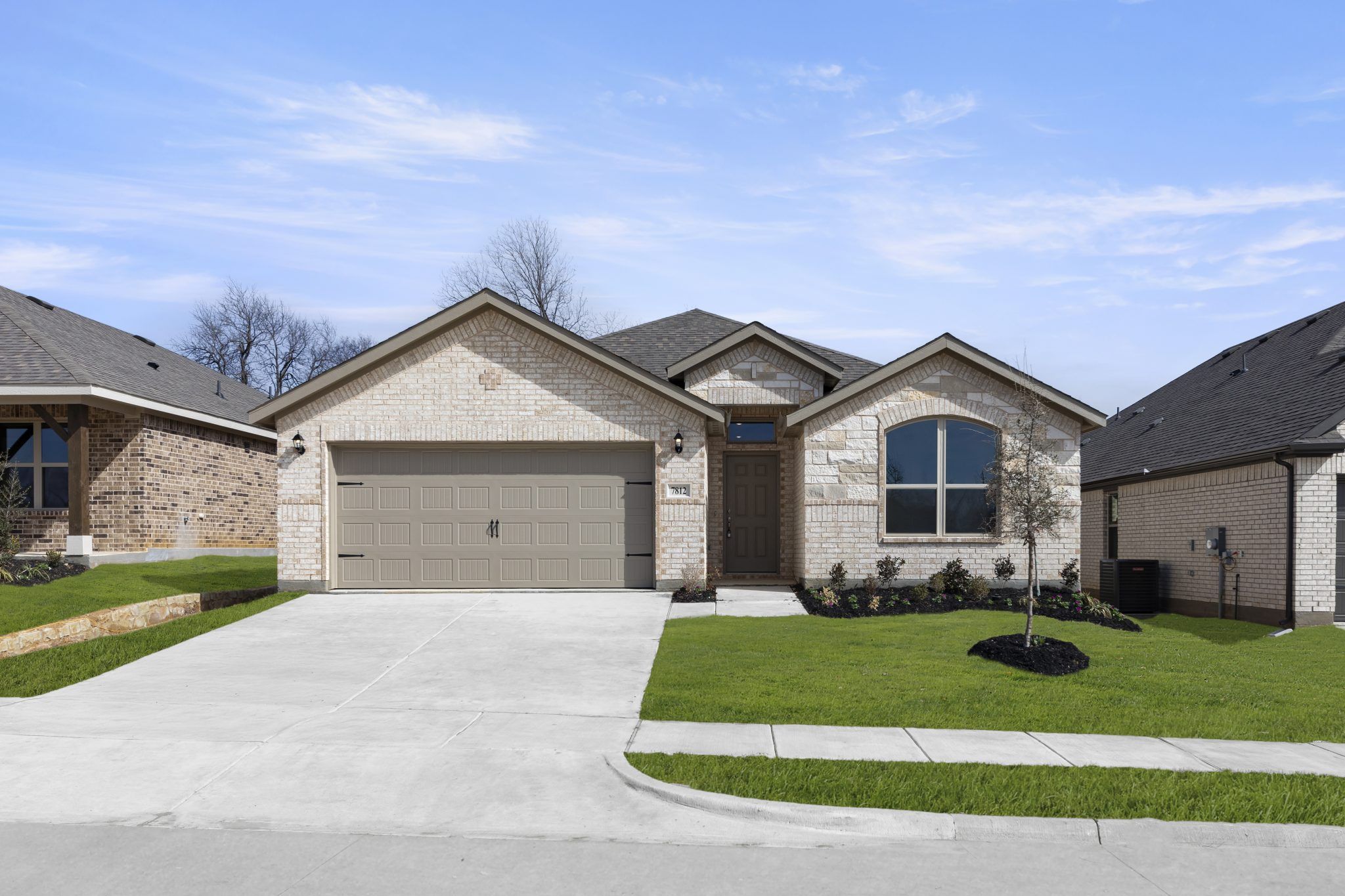 Belmont por Impression Homes en Dallas Texas