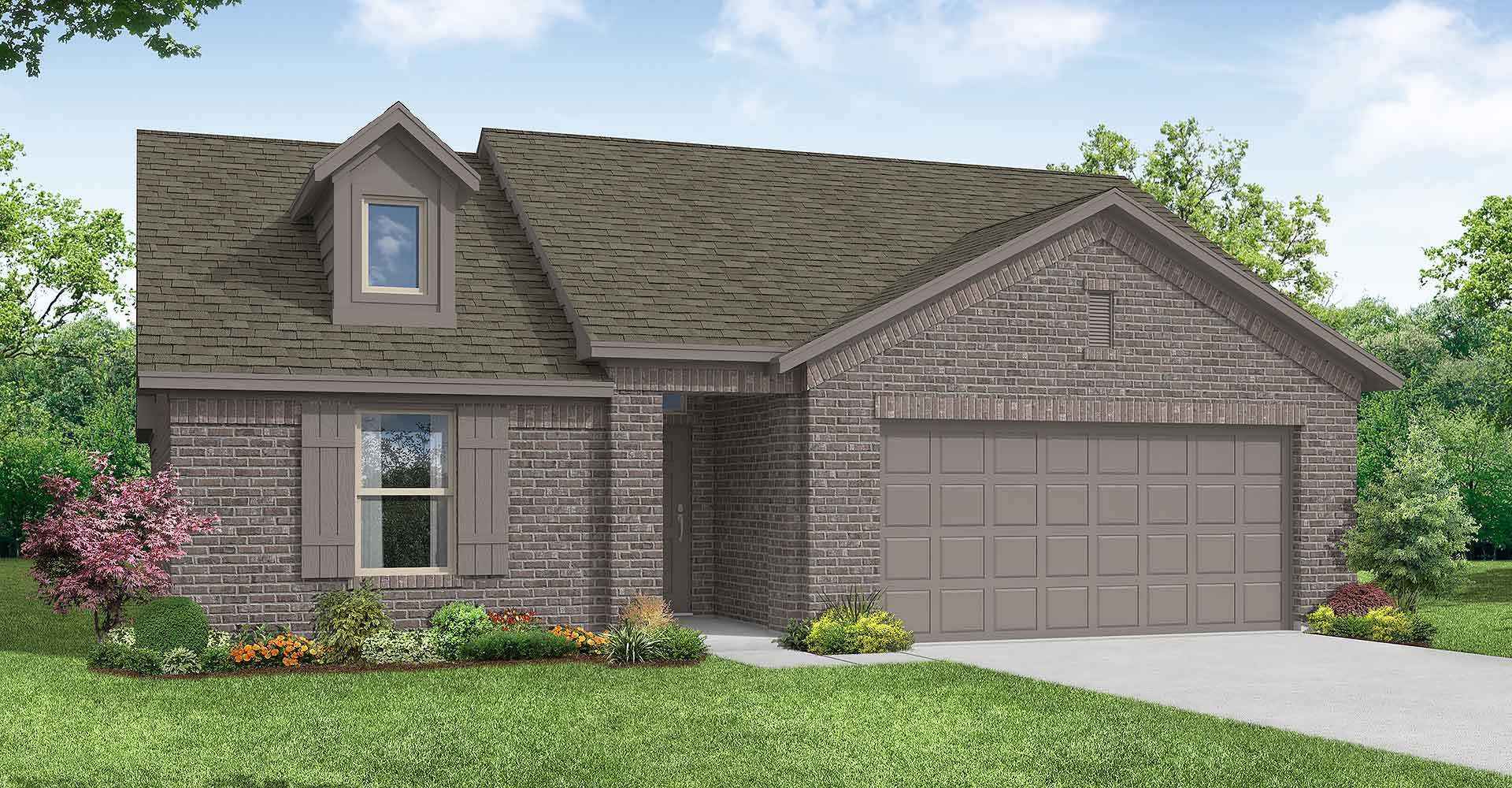 Cheyenne - Northspur: Terrell, Texas - Impression Homes