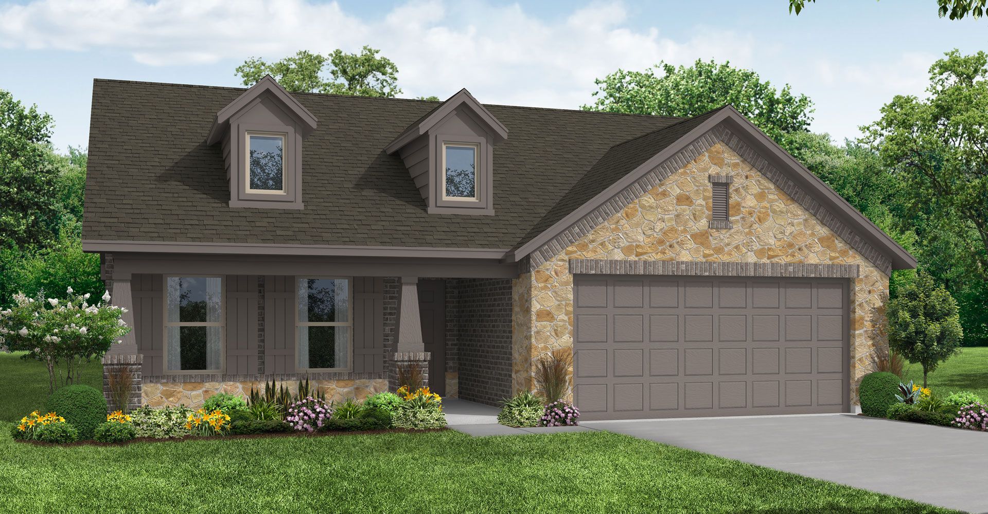Baker Farms por Impression Homes en Fort Worth Texas