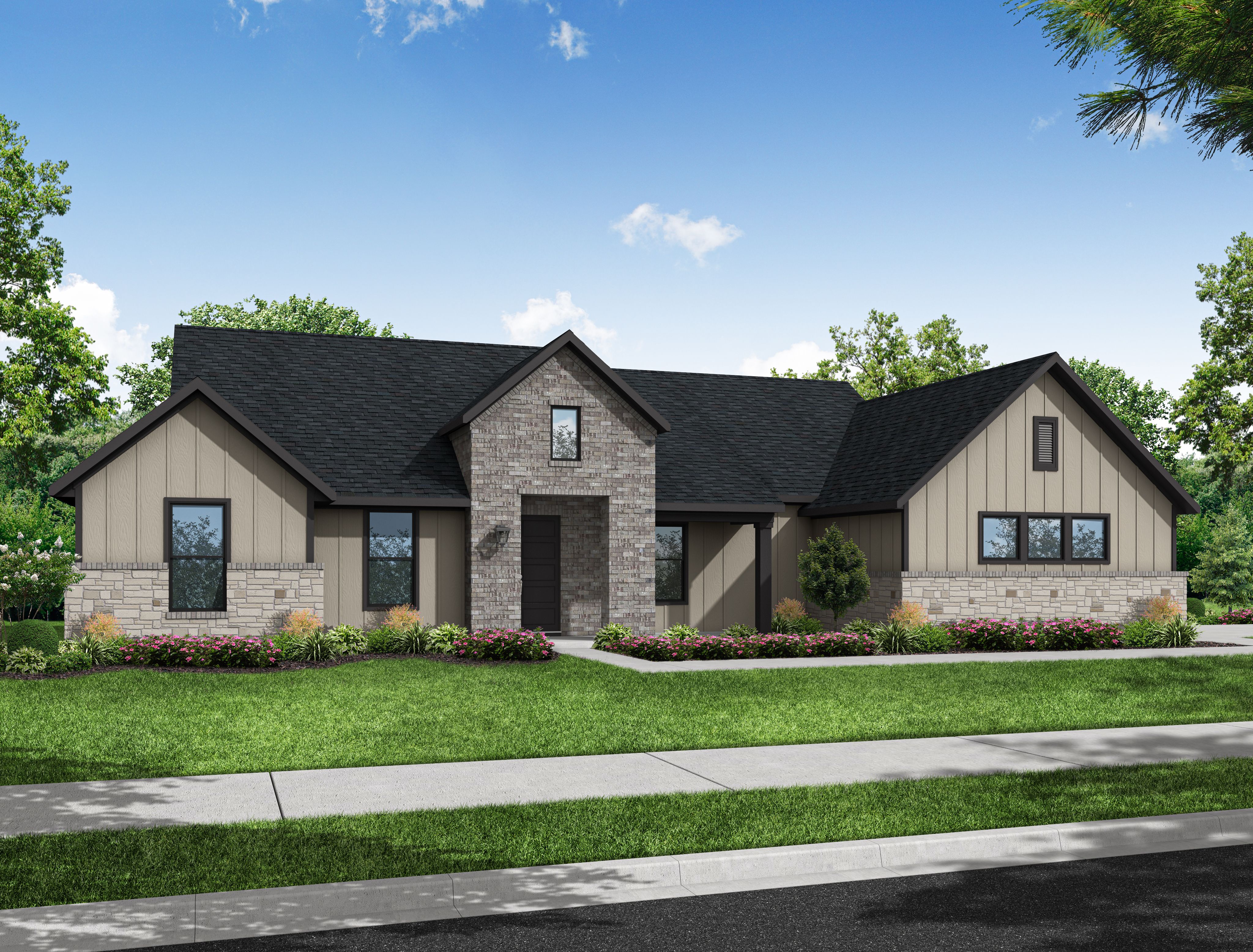Estates of Palmer por Impression Homes en Dallas Texas