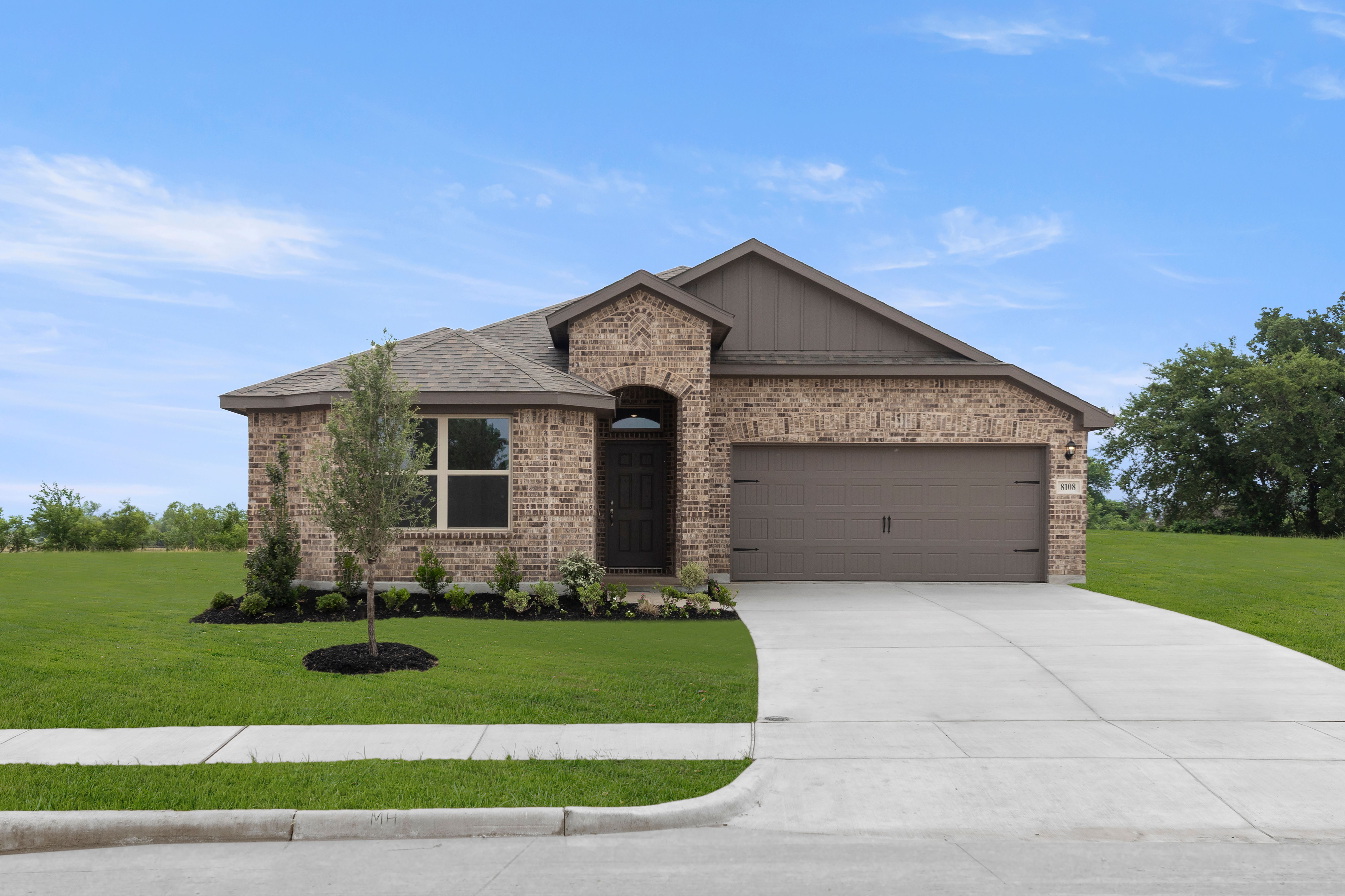 Belmont por Impression Homes en Dallas Texas