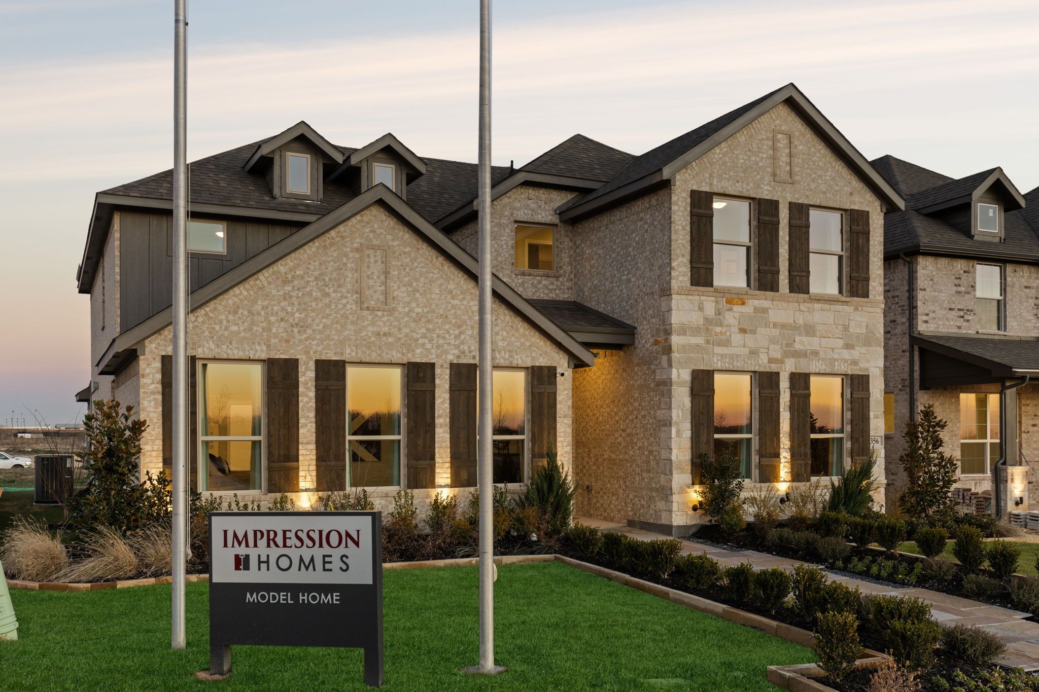 casa en Redden Farms por Impression Homes