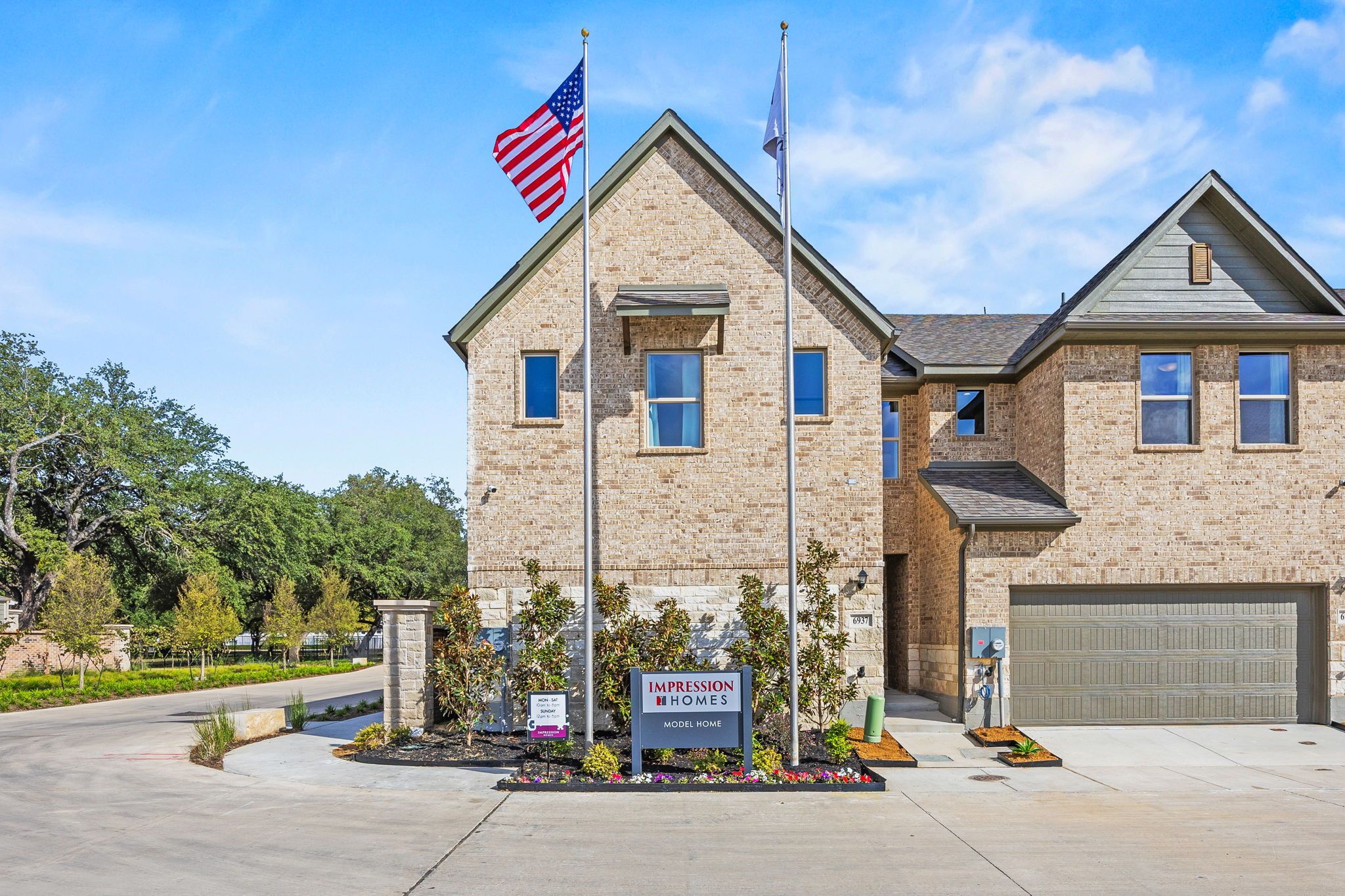 Sereno Oaks por Impression Homes en Dallas Texas