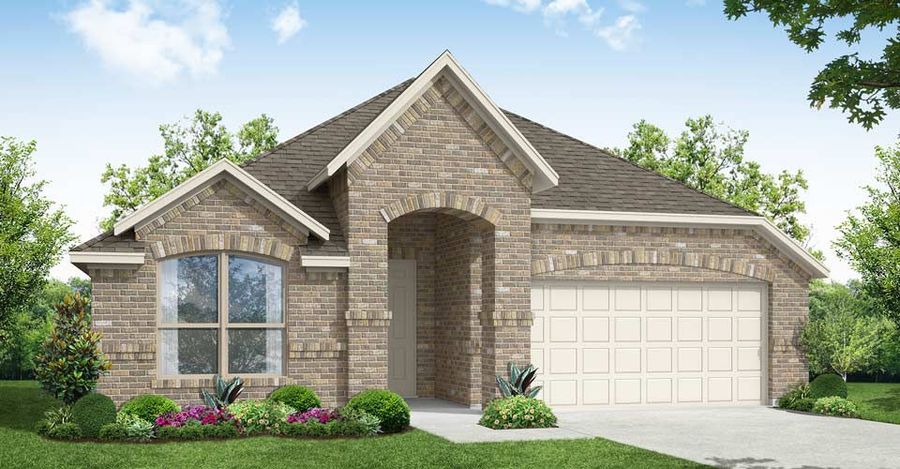 Canterbury by Impression Homes in Fort Worth TX