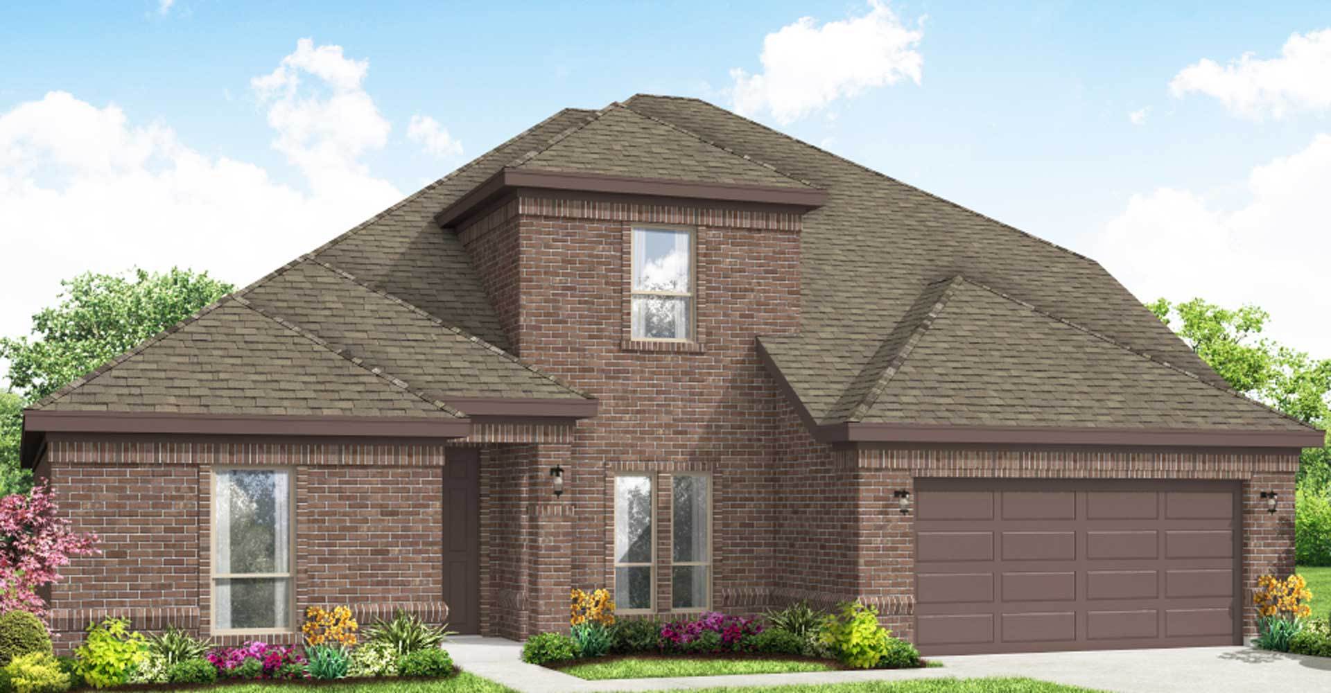 Fox Hollow en Forney, TX. Casas Nuevas y Planos de Distribución de Impression Homes