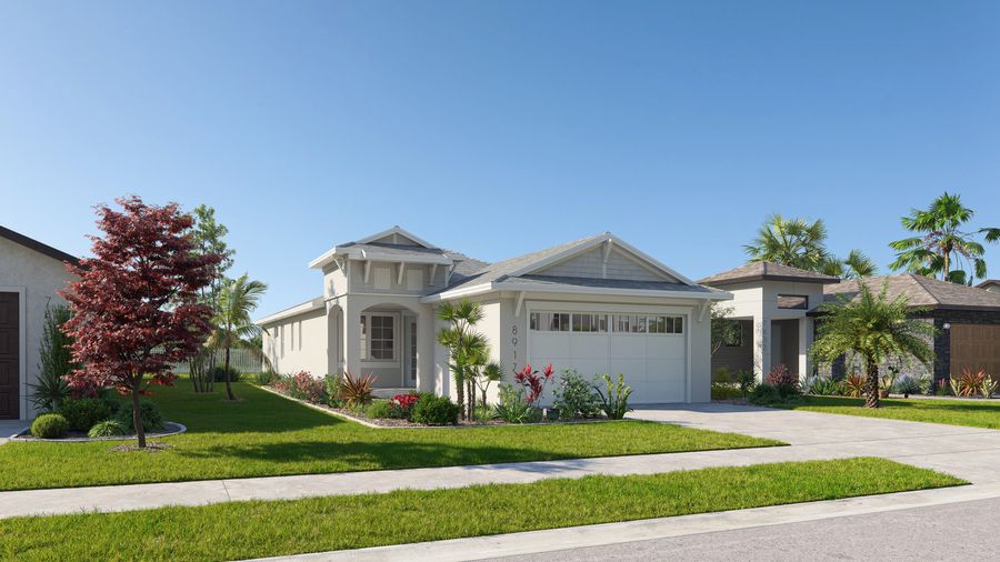 Plan 302 by Inland Homes in Tampa-St. Petersburg FL