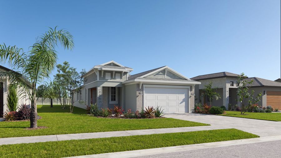 Plan 303 by Inland Homes in Tampa-St. Petersburg FL