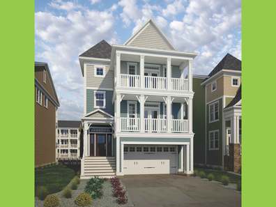 Thayer Elevation 2 by Insight Homes in Sussex DE