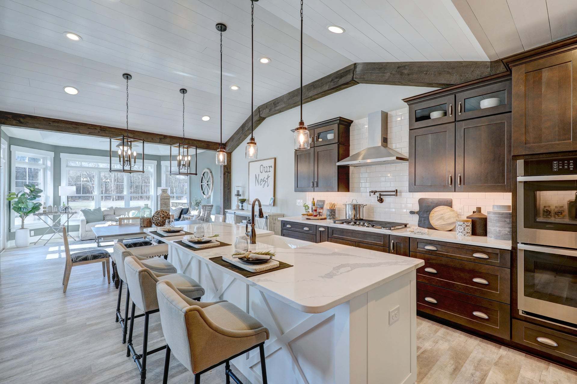 Nelson Kitchen Island view