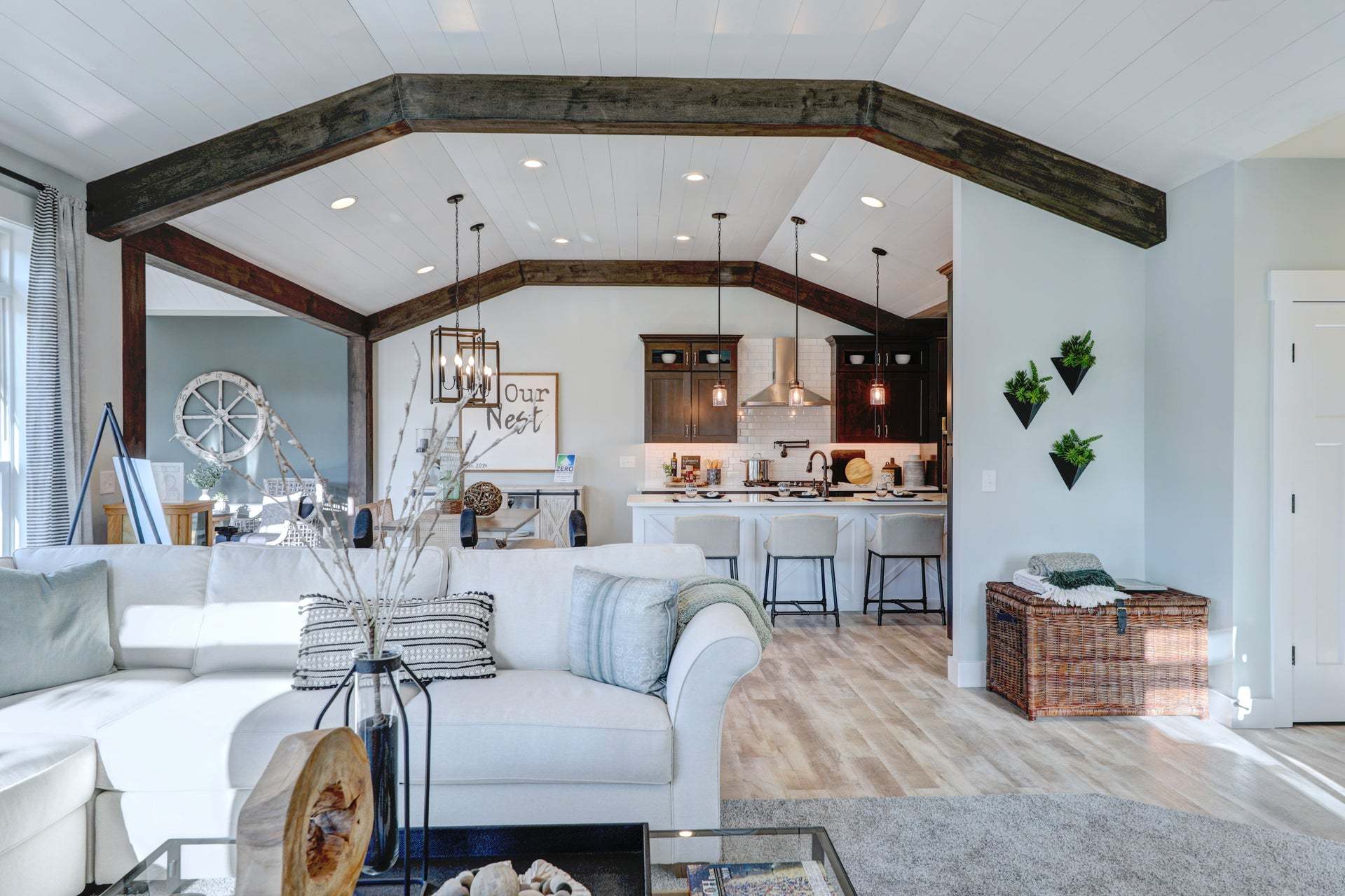 Nelson living kitchen view