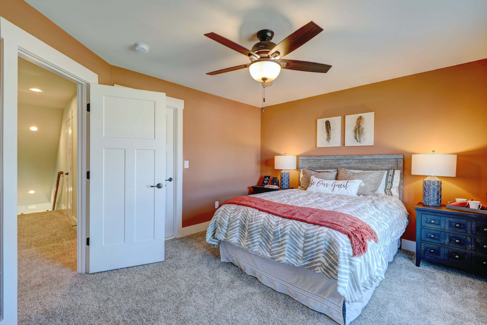 Nelson second level guest room