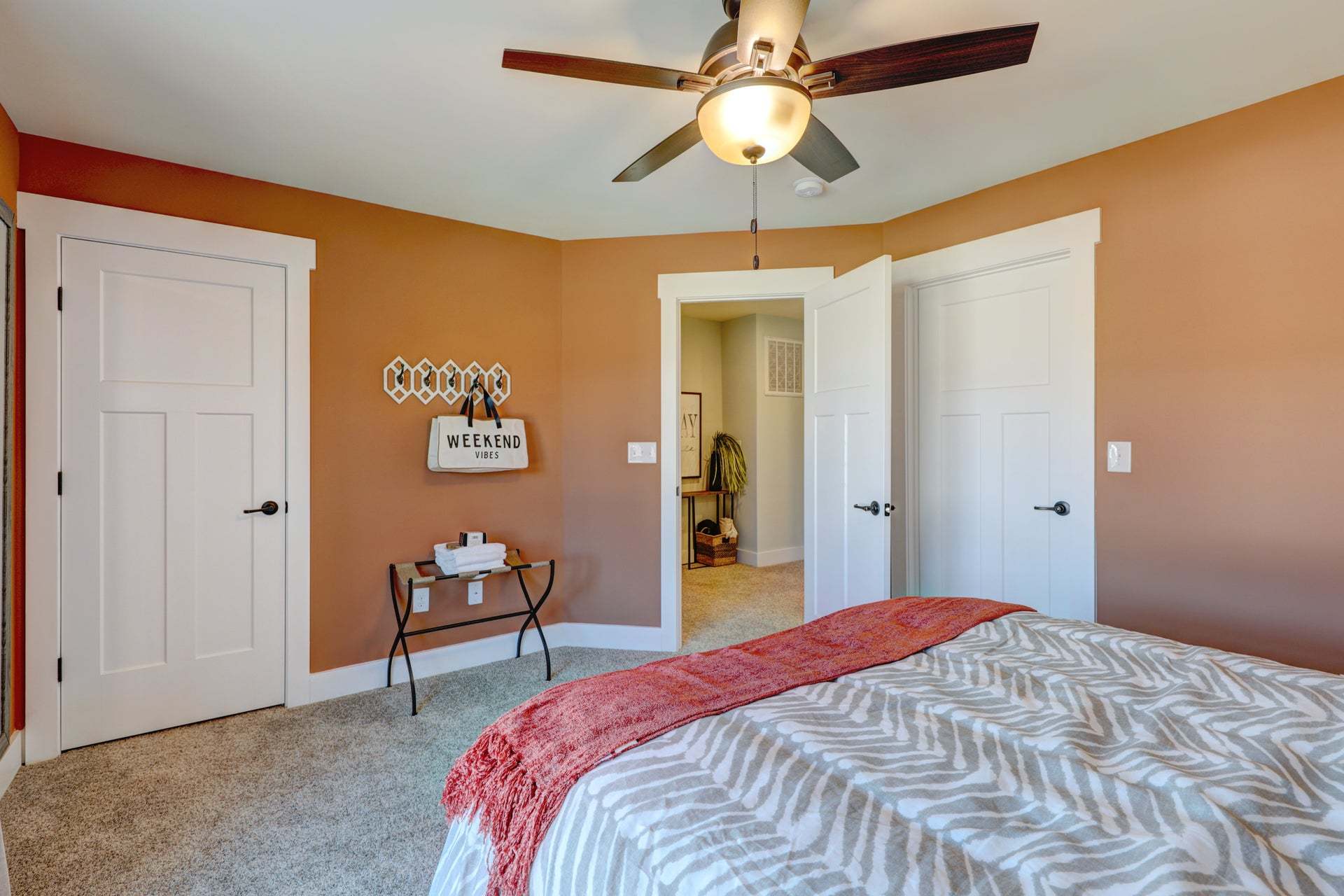 Nelson second level guest room hall view