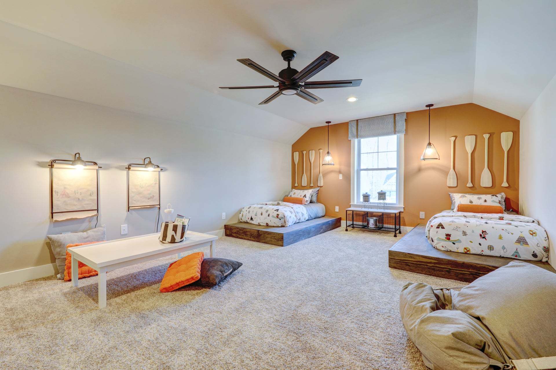 Nelson second level kids room half view