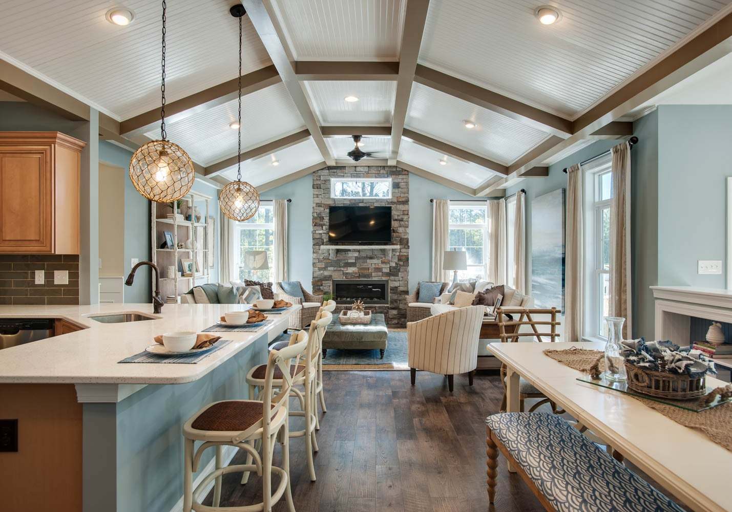 The Cartwright Open Concept Living Room