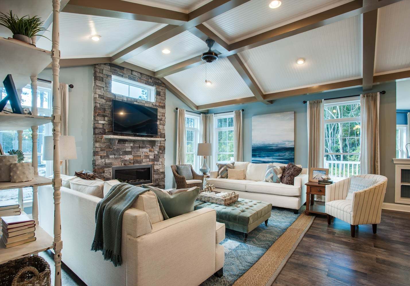 The Cartwright Open Concept Living Room
