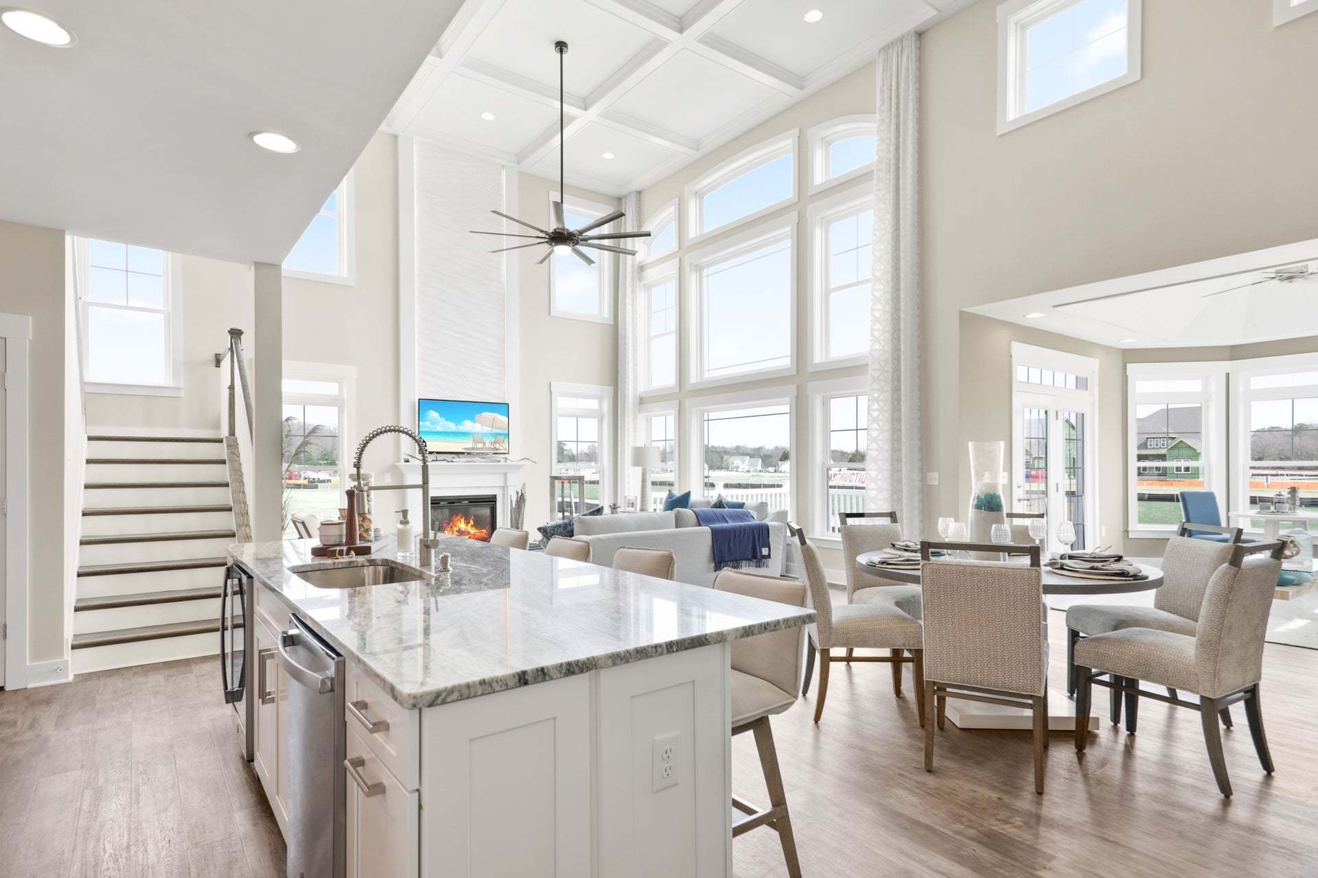 The Peterman Open Concept Kitchen