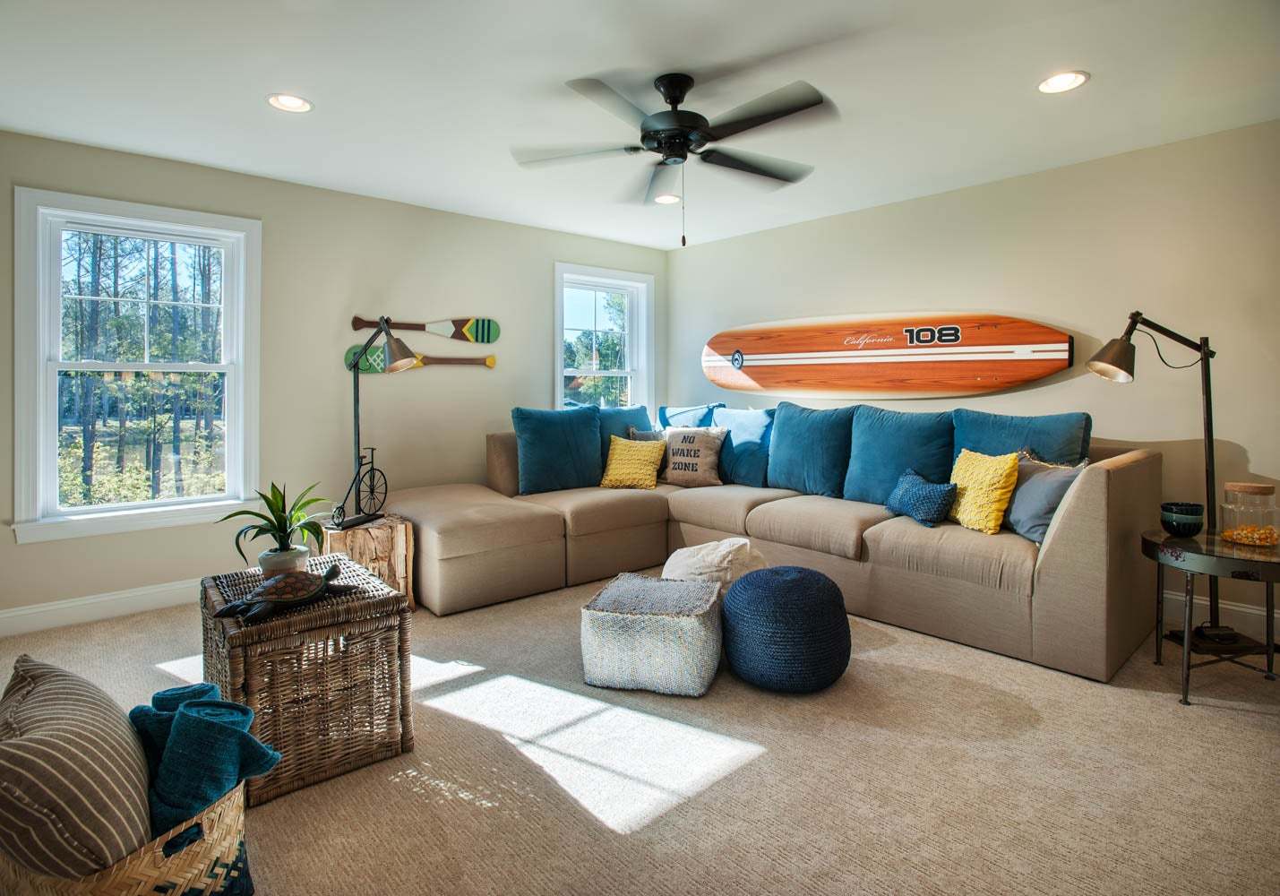 Upstairs in the Cartwright