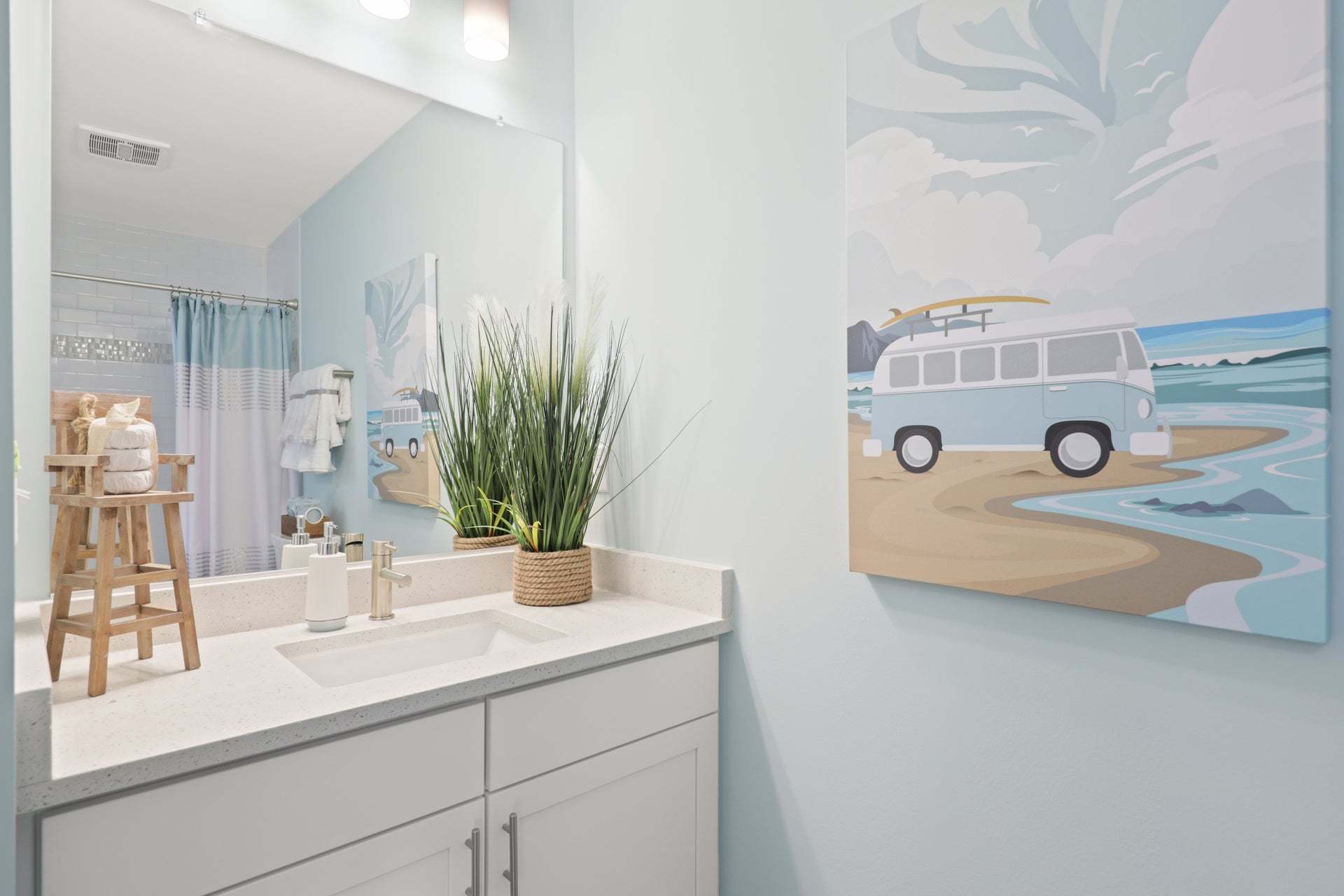 The Peterman Guest Bathroom