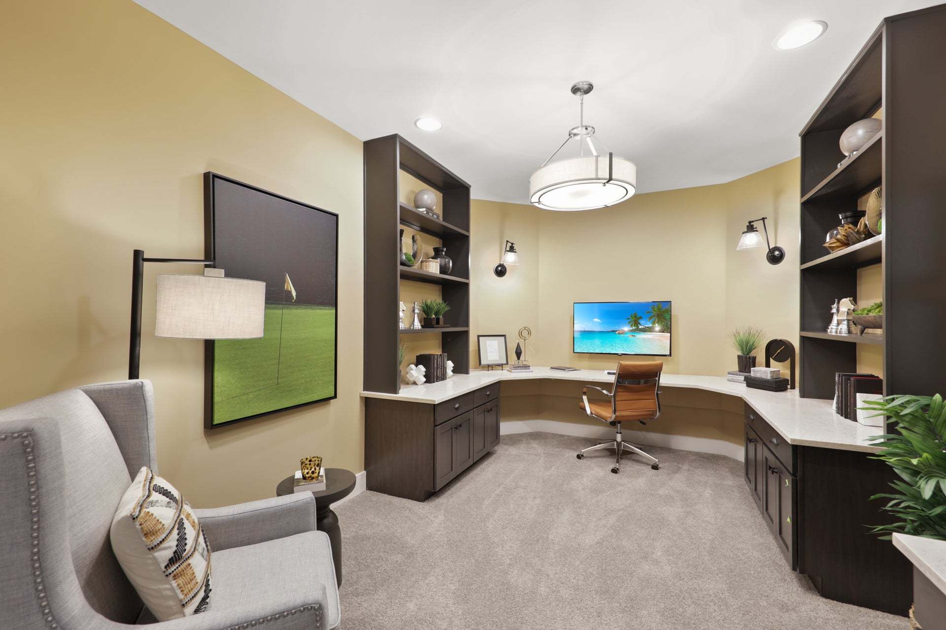 The Peterman Basement Office