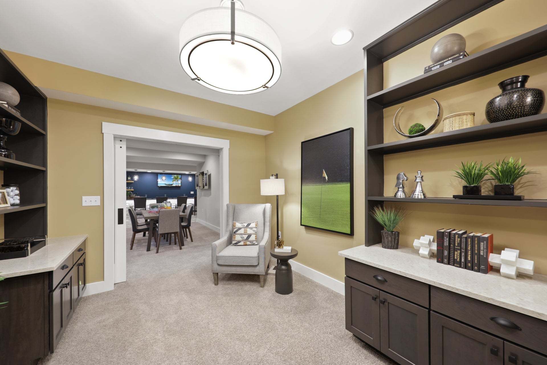 The Peterman Basement Office