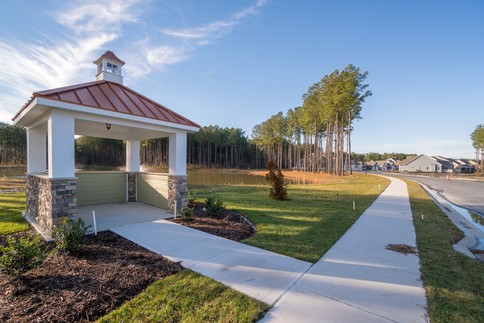 Hawthorne Community Entrance