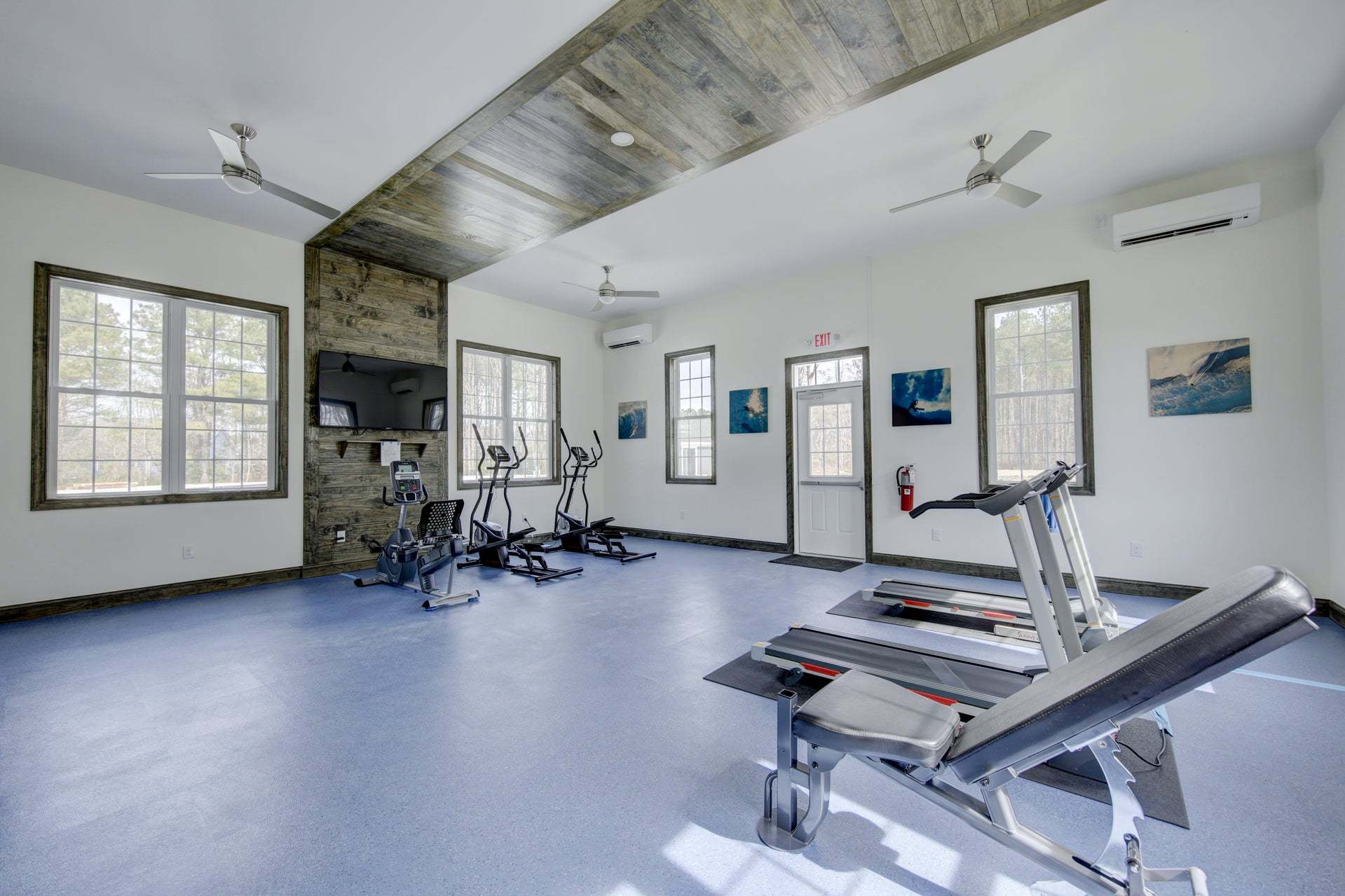 Inside the Hawthorne Community Clubhouse