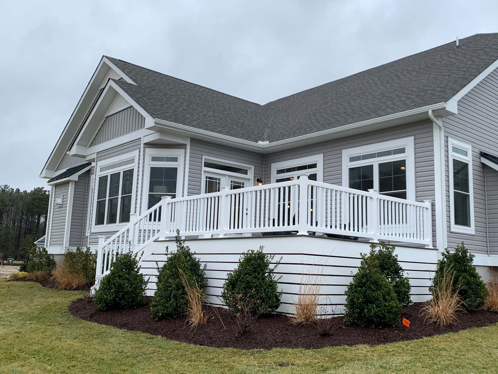 Rear View of the Nelson Model from Yard