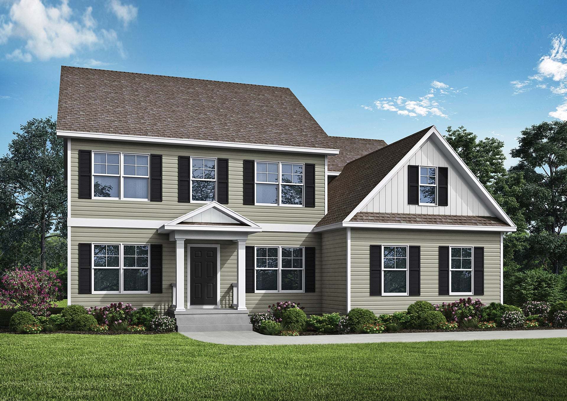 Traditional (side entry garage)