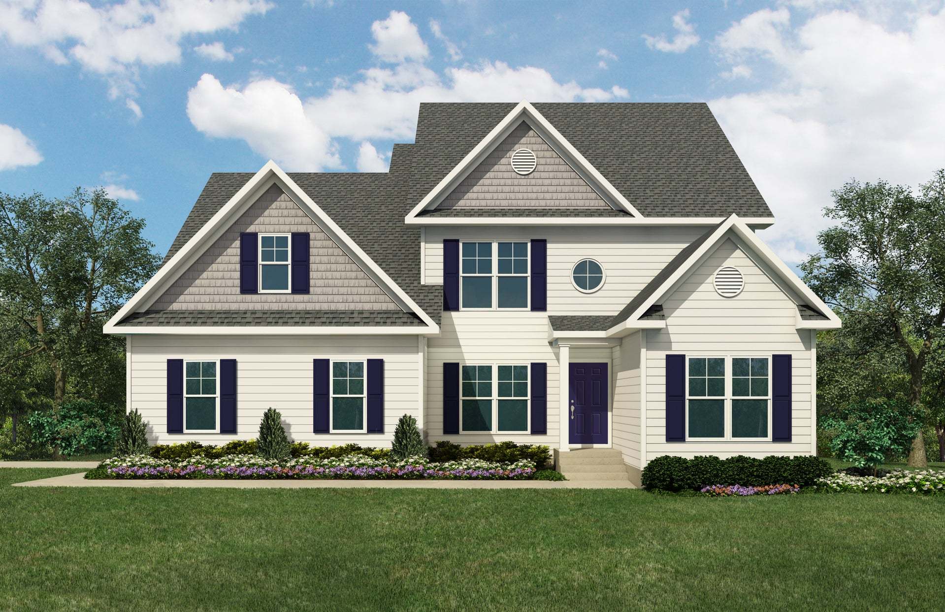 Traditional (side entry garage)