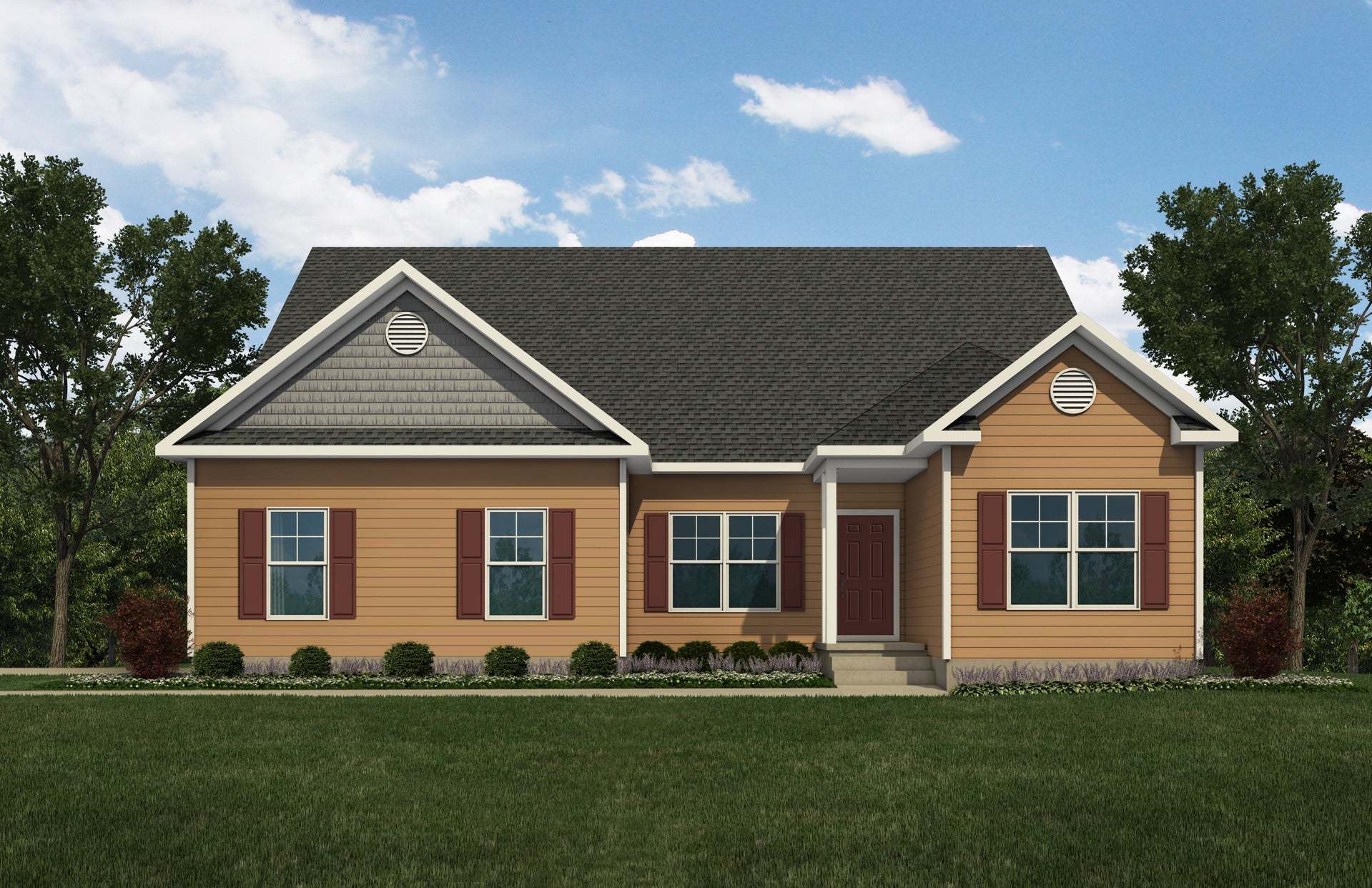 Traditional (1-Story, side entry garage)