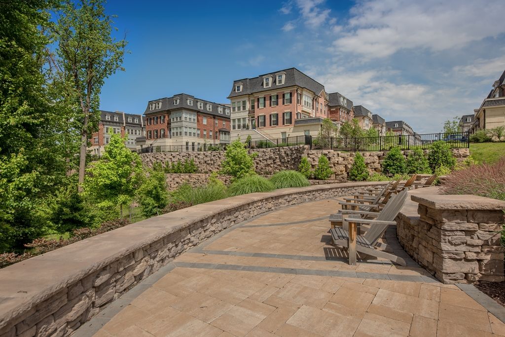 Stone Wall and Seating