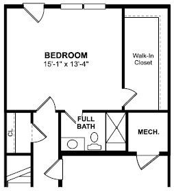 Opt Bedroom Ground Level