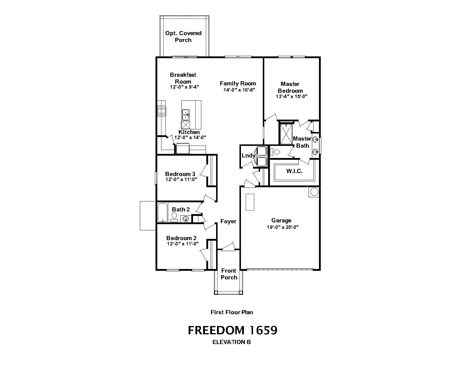 Freedom Elevation B B&W FLPN