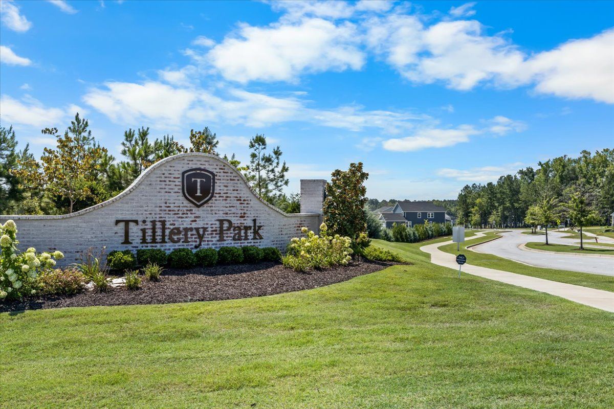 Tillery Park Entrance | Ivey Homes Community in Grovetown