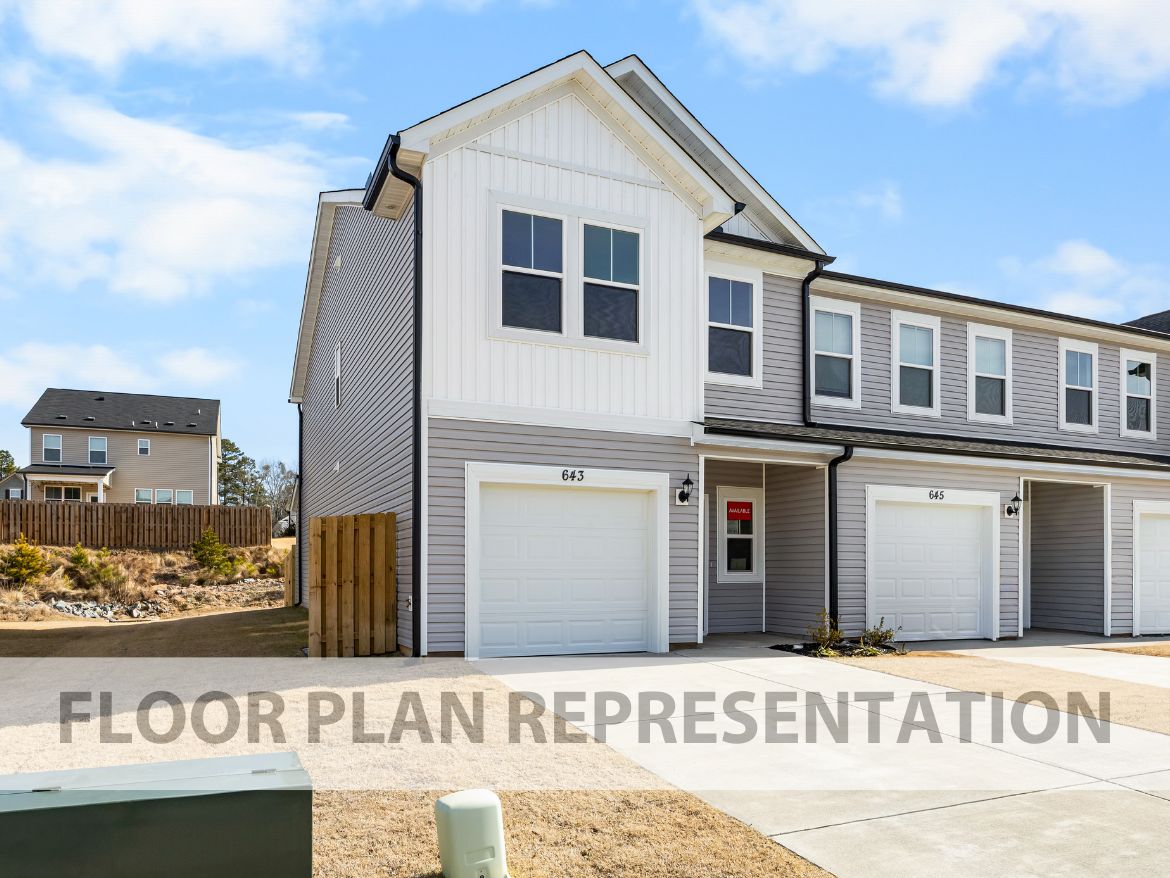 Griffin 2-Bedroom - Caroleton Townhomes: Grovetown, Georgia - Ivey Residential