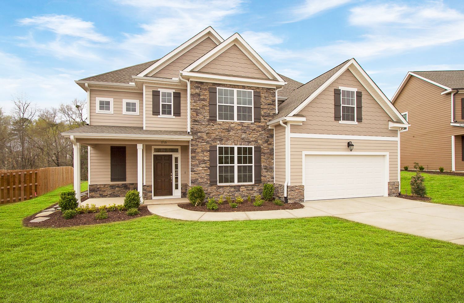 Front Exterior | Single-Family Home in Crawford Creek