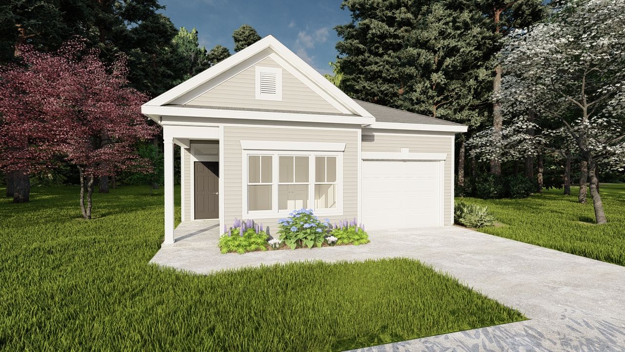 1313 Plan by Ivey Homes - Elevation B