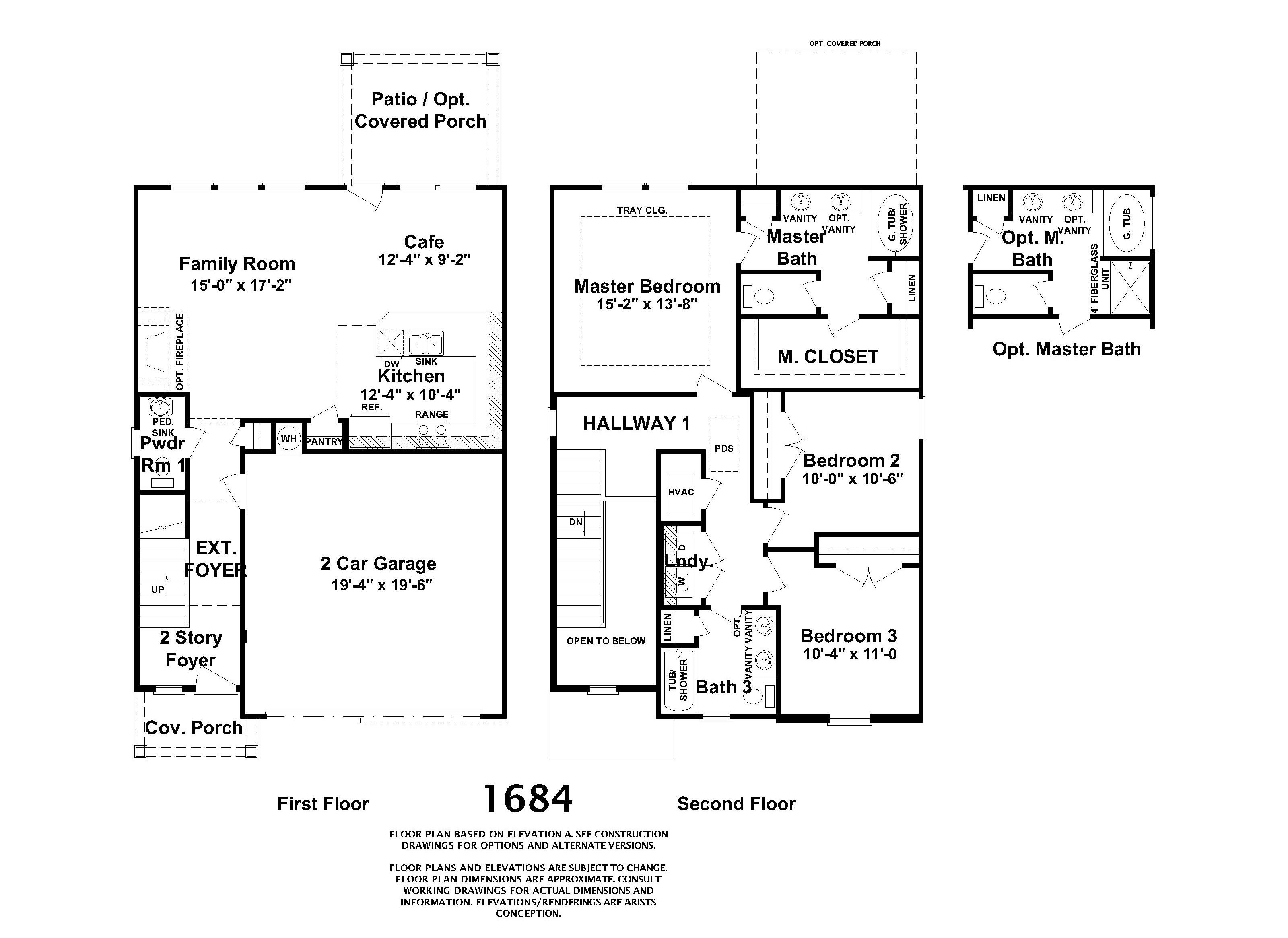 The 1684 Plan | Ivey Homes