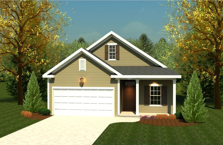 1575 Plan by Ivey Residential in Augusta SC