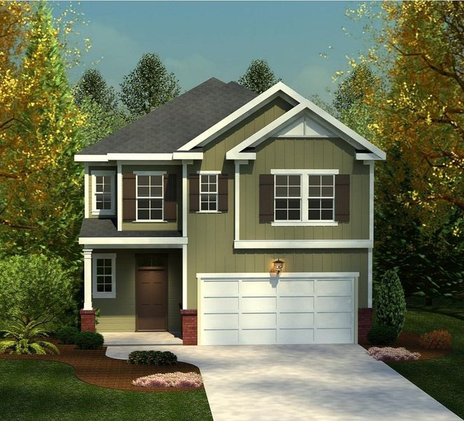 2078 Plan by Ivey Residential in Augusta GA