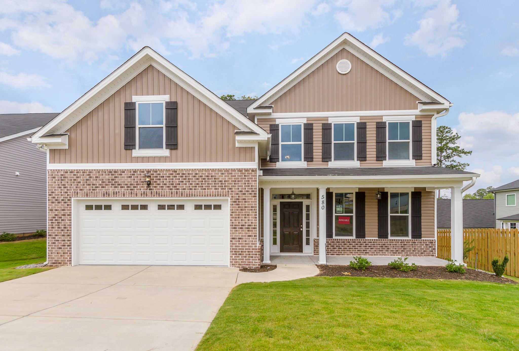 Front Exterior | New Construction Home in Windsor by Ivey Homes