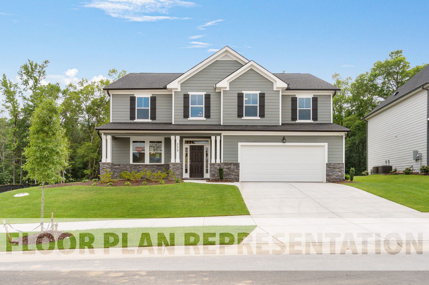 Floor Plan Representation Photo | The Hemingway Plan by Ivey Homes