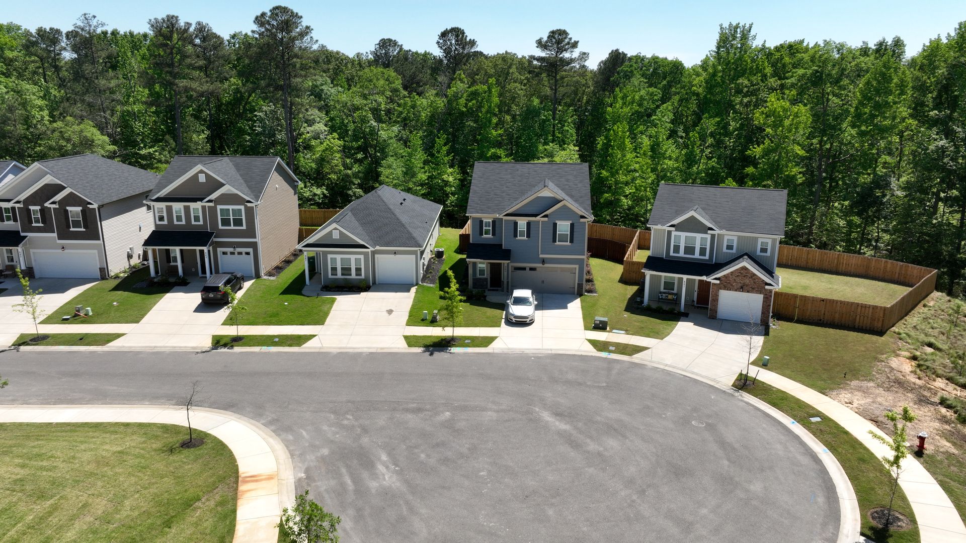 Modern Streetscapes | Windsor by Ivey Homes in North Augusta