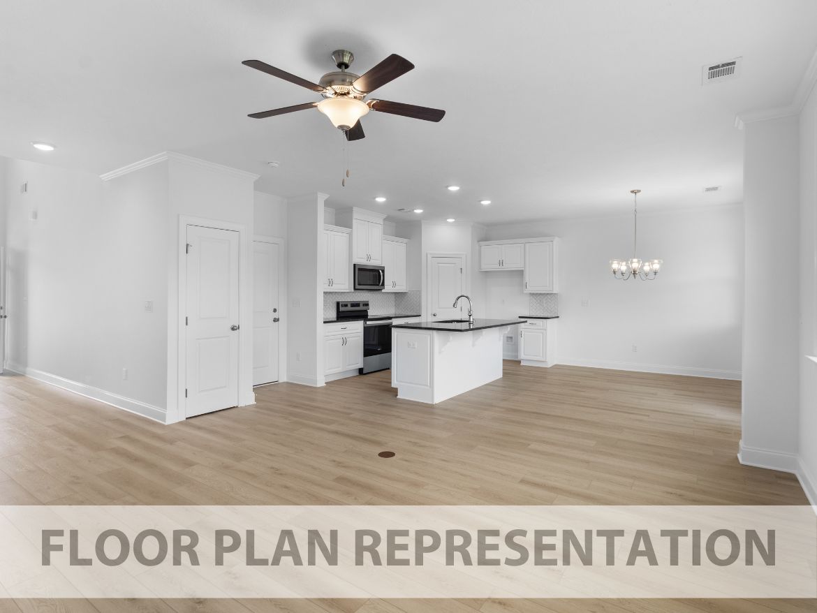 Kitchen | 1772 Plan by Ivey Homes