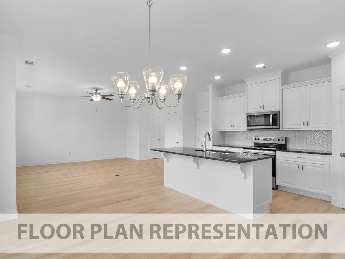 Kitchen | 1772 Plan by Ivey Homes