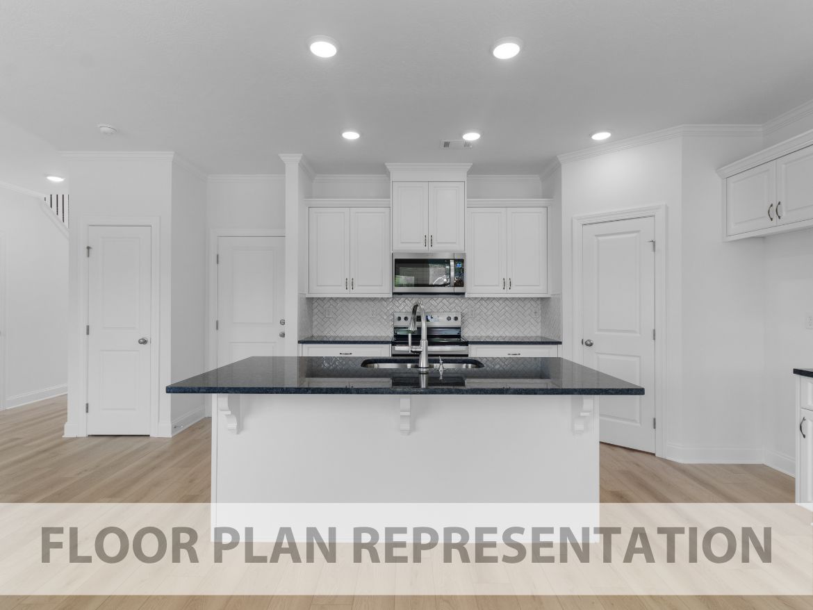 Kitchen | 1772 Plan by Ivey Homes