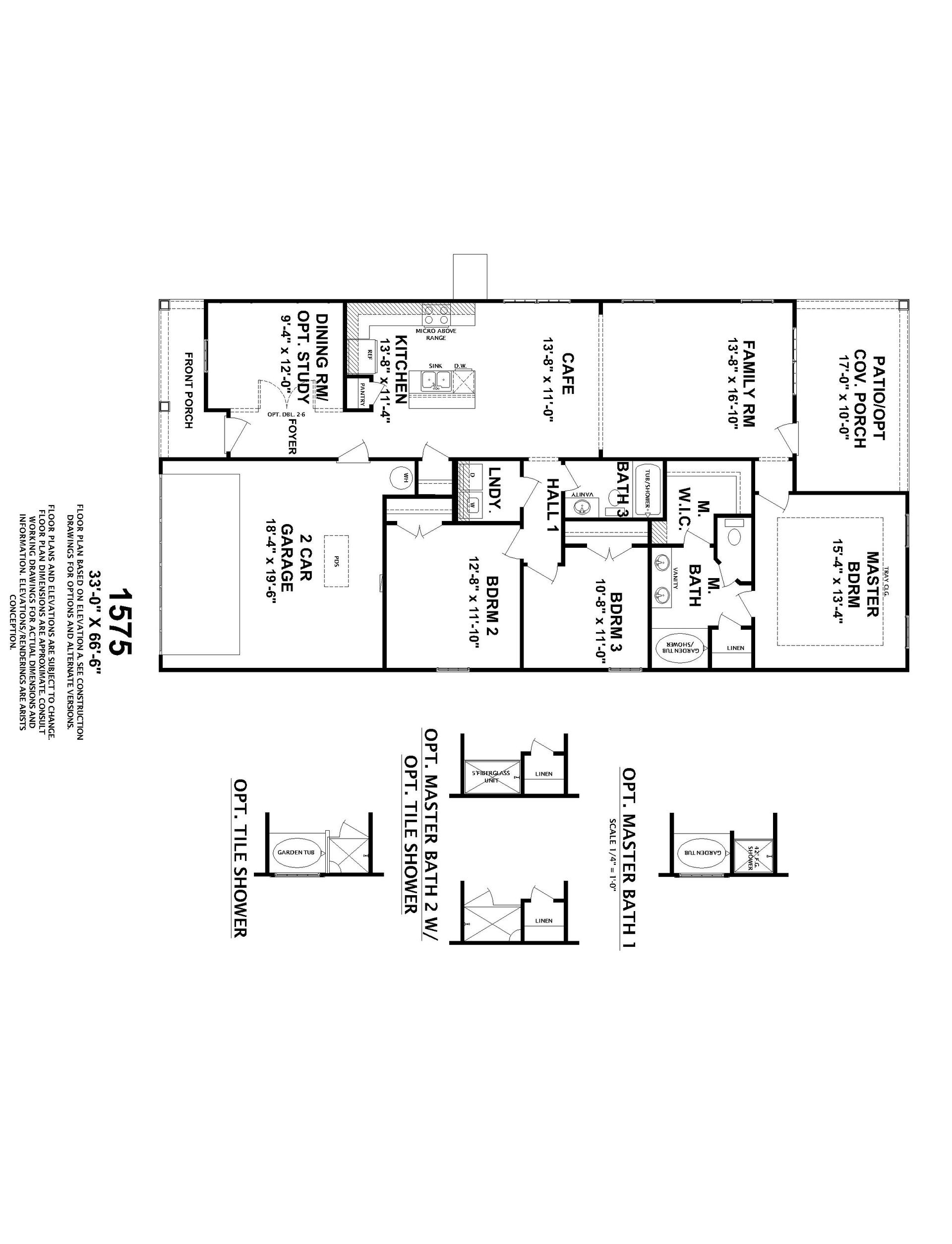 The 1575 Plan by Ivey Homes