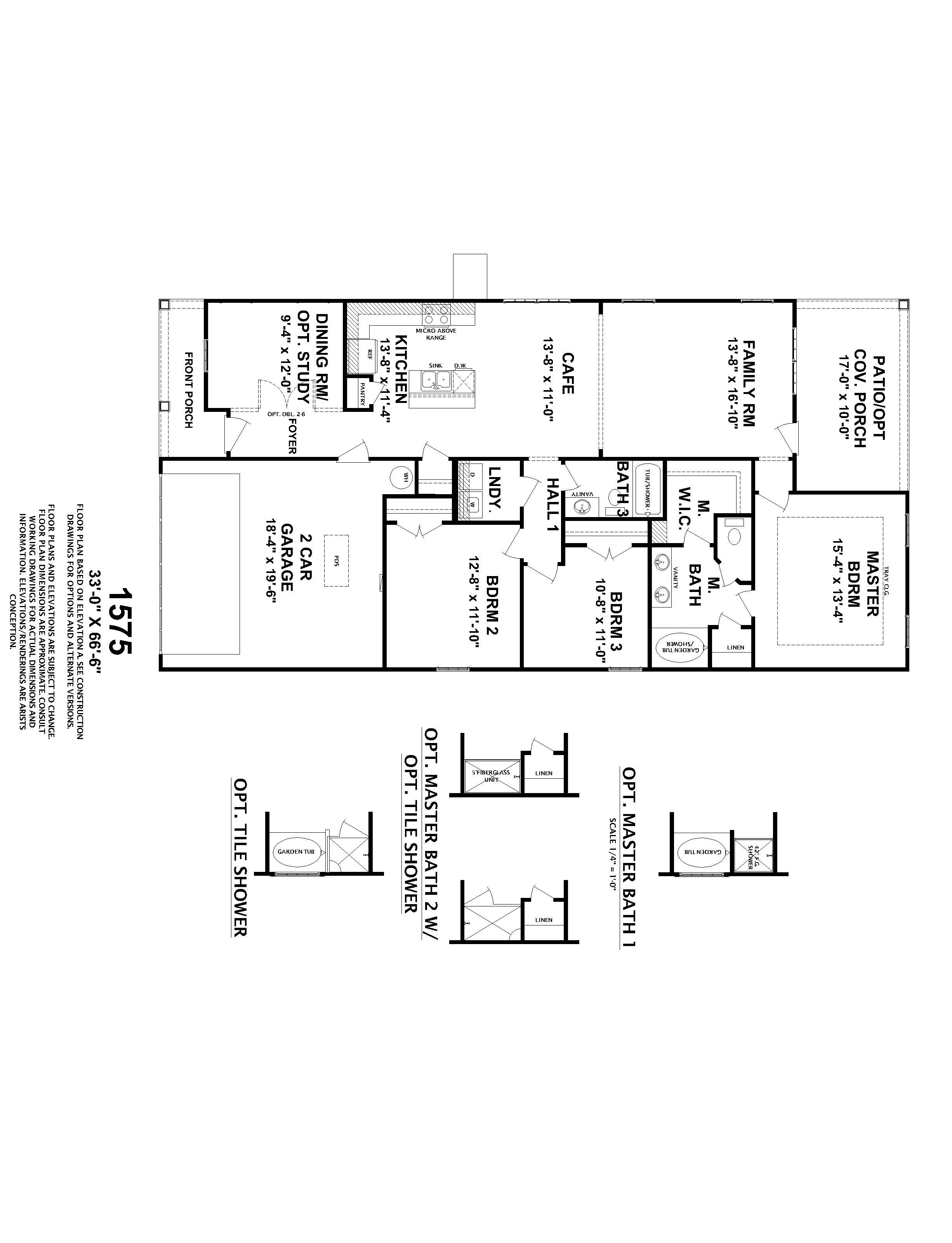 The 1575 Plan by Ivey Homes