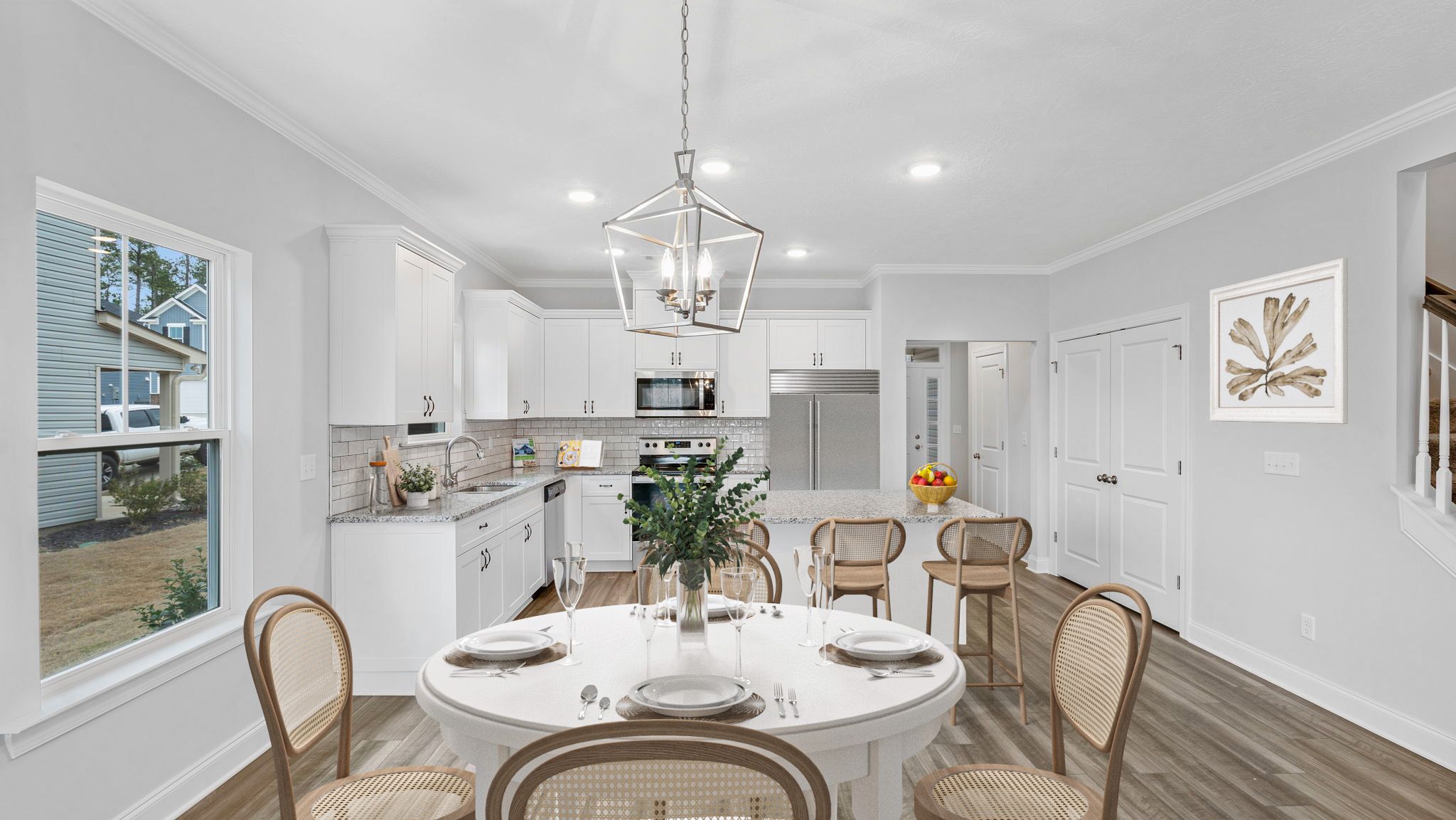 Floor Plan Representation Photo of Open Concept 1570 Ranch Style Plan