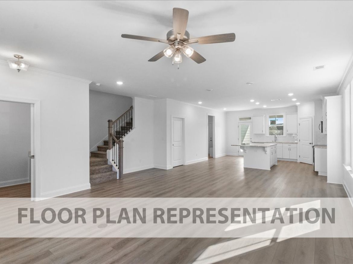 Starling Plan Living Room | Ivey Homes